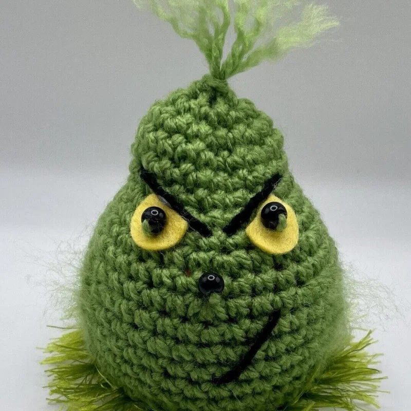 The Grinch Knitted Chocolate Orange Cover